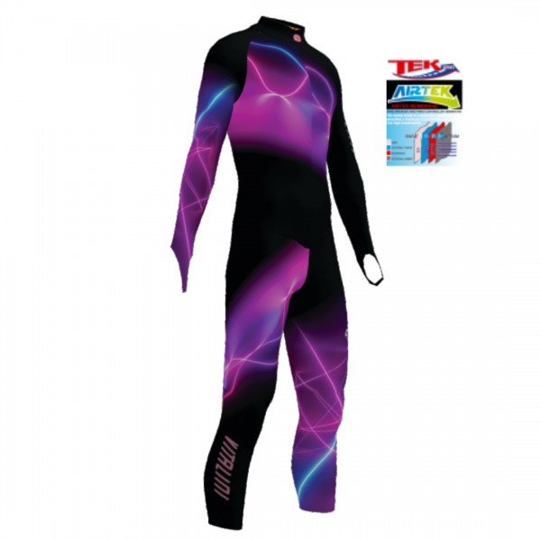 Combinaison AIRTECK Neon Pink avec protections EB/VP46-NR